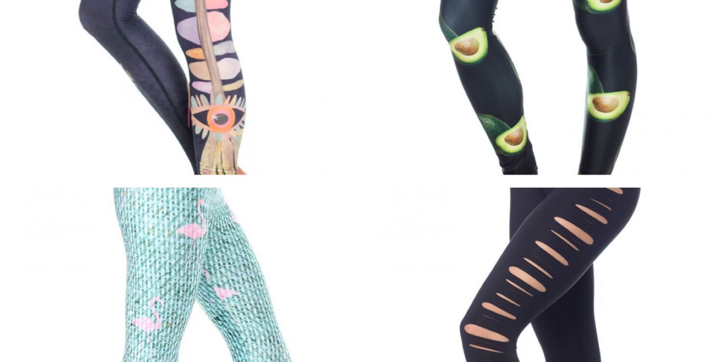 Check out these 10 awesome patterned yoga leggings. The perfect Christmas gift for Yoga and Fitness lovers alike (or just for you!)
